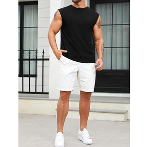 T-shirt surdimensionné de haute qualité à épaules tombantes Logo imprimé personnalisé HeavyWeight 100% coton StreetWear t-shirt pour hommes Long - Product Image 5