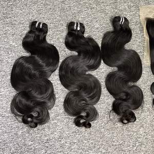 ผมแท้เวียดนาม 100% แบบเวฟตรง คุณภาพสูง ความยาวสั้น สีธรรมชาติ วิกผม VQ ความหนาแน่นของเส้นผม - Product Image 4