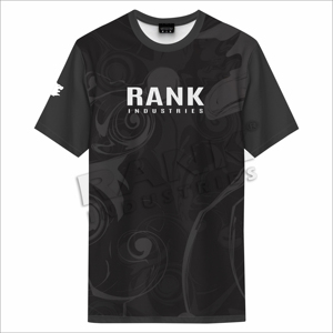 T-shirt basique pour hommes en tissu mélangé de coton doux et confortable coupe régulière haut décontracté d'été pour un usage quotidien - Product Image 1