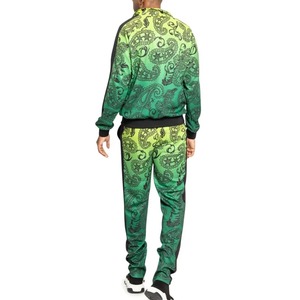 Ensemble de survêtements Palm Angel personnalisés à quantité minimale de commande bas Survêtements d'entraînement Survêtements de jogging en polyester à sublimation pour hommes - Product Image 2