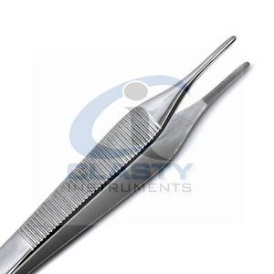 Pinzas Adson Instrumentos médicos de un solo uso Fórceps de vendaje de acero inoxidable Diente de 15 cm y herramientas quirúrgicas dentadas al por mayor - Product Image 6