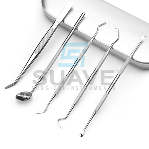 Herramientas dentales removedor de placa para dientes Kits de higiene dental de acero inoxidable por SUAVE SURGICAL INSTRUMENTS - Product Image 1