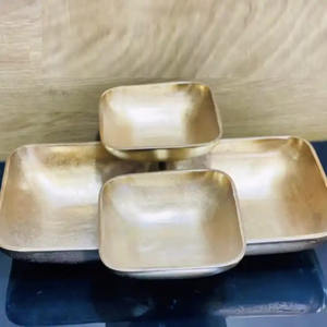 ชามเสิร์ฟอาหารและสลัดชามโลหะทรงกลมเครื่องครัวสำหรับบ้านและโรงแรม - Product Image 5