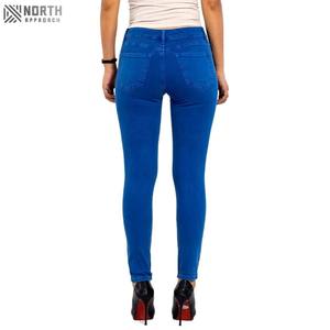 Jeans de Mezclilla Casuales para Mujer, Talla Grande, Color Personalizado, de Alta Calidad, Nuevo Modelo 2025, Transpirables, de Secado Rápido, Corte Recto, OEM - Product Image 5