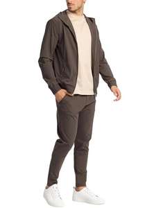 Nouveau style de mode hiver extérieur hommes coupe-vent survêtement 100% coton respirant coupe-vent pour le cyclisme en cours d'exécution Service OEM - Product Image 3