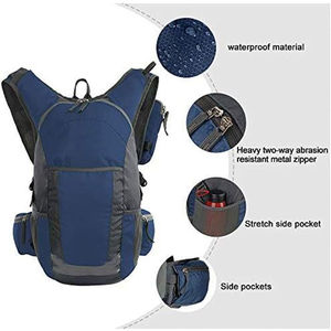 Sac à dos imperméable pour les voyages et la randonnée, sac à dos multifonctionnel pour l'école, les voyages et le bureau - Product Image 3
