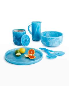 GUÍA Juego de cuencos para servir de resina hechos a mano personalizados altamente pulidos de calidad para hoteles y restaurantes de La India. - Product Image 2