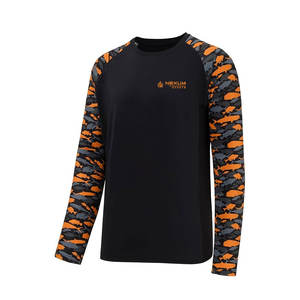 Chemise de pêche en gros en tissu anti-odeur à séchage rapide avec logo d'entreprise vêtements de sport en plein air pour hommes - Product Image 1