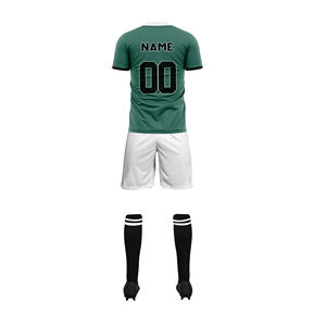 2025 vêtements de football unisexes personnalisés hauts de chemise de haute qualité ensembles d'impression par sublimation de dernière conception pour les joueurs adultes - Product Image 2