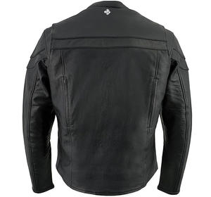 Veste en cuir pour homme de haute qualité, personnalisée, élégante, pour motard, veste en cuir d'hiver pour homme - Product Image 3