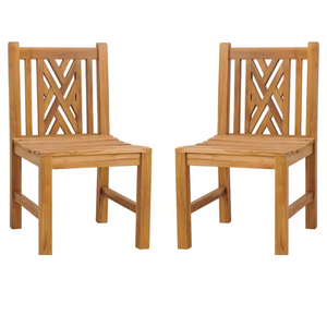 Chaise de jardin d'extérieur sans manches minimaliste fin poncé au prix pour salon salle à manger parc cour - Product Image 5