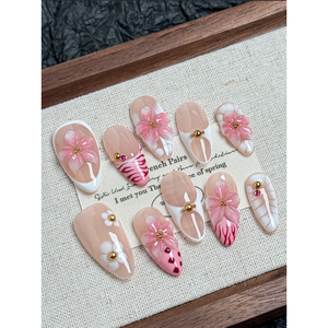 Sweet Reverie Press-on Nail Art Élégant et chic - Product Image 3