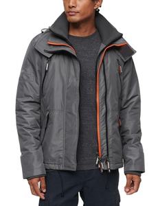 Veste coupe-vent de course en nylon personnalisée OEM Poches latérales Hiver Pull zippé Imperméable Sports d'extérieur Décoration Capuche - Product Image 4
