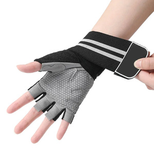 Gants de sport Mess Sports, nouveau design 2023, haute qualité, polyester, demi-doigts, fitness, pêche, pour hommes - Product Image 2