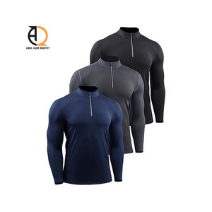 Camiseta de Protección Solar de Alta Calidad, Manga Larga, Ligera, para Hombre, Rendimiento, Cómoda, Transpirable, Color Sólido - Product Image 2