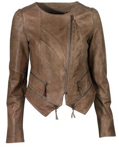 Veste courte en faux cuir de haute qualité conception légère et respirante pour les femmes vêtements décontractés de printemps plusieurs couleurs - Product Image 6