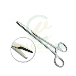 Instrumentos dentales Mayo Hegar Soporte de aguja Fórceps de sutura Veterinario Quirúrgico en estilo único - Product Image 1