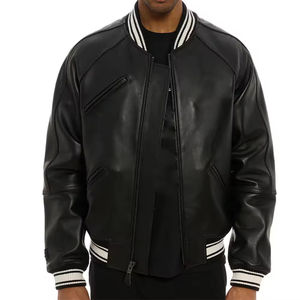 Chaqueta de Cuero para Hombre, Diseño Personalizado con Logotipo, Chaqueta de Invierno para Hombre, Chaquetas de Moda para Hombre - Product Image 4