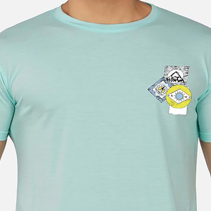 T-shirts pour garçons créatifs à la mode impression numérique personnalisée hommes Street Wears Regular Fit Cotton T-Shirts Offre Spéciale - Product Image 6