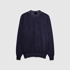 Sweatshirts d'hiver pour hommes en coton, coupe ajustée, sweat-shirt de sport, logo personnalisé imprimé, col rond vintage, doublure, vêtements de sport d'hiver - Product Image 2