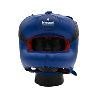 Casque de protection facial et de tête en cuir PU pour karaté et boxe, personnalisé OEM, pour sports d'équipe WINNERS INTERNATIONAL WI-BHG-14