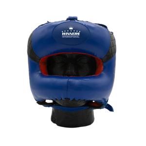 อุปกรณ์ป้องกันศีรษะสำหรับคาราเต้และมวยแบบสั่งทำพิเศษ (OEM)  หน้ากากป้องกันศีรษะ  หมวกกันกระแทก  หน้ากากป้องกัน  ทำจากหนัง PU  สำหรับกีฬาประเภททีม - Product Image 2