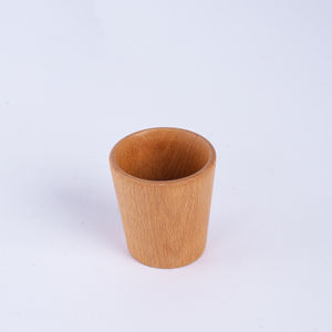 Taza de Café de Madera de Haya |   Vajilla Ecológica de 6×6 cm - Product Image 5