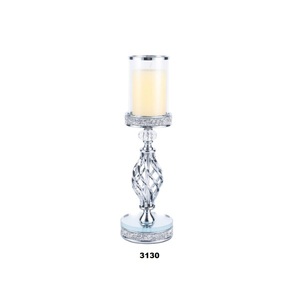<b>Candle</b> Holders for <b>Pillar</b> <b>Candle</b> Crystal Candlesticks Holder for Home Wedding, Events Coffee Dining Table Decoration - Product Image 2