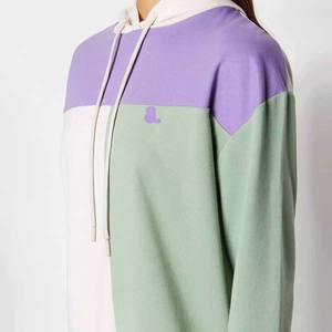 ชุดวอร์มผ้าฝ้าย100% สำหรับผู้หญิงระบายอากาศได้ดีแห้งเร็วชุดวอร์มคอลูกเรือเอวยางยืดแบบออกแบบได้ตามต้องการ - Product Image 5