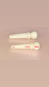 Chevilles de pont de guitare en os d'ormeau 100% os de buffle naturel de haute qualité - Product Image 2