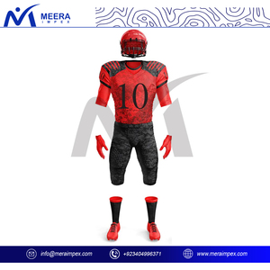 Ropa de equipo profesional, uniforme de fútbol americano, uniforme deportivo cómodo con impresión por sublimación para Unisex - Product Image 3