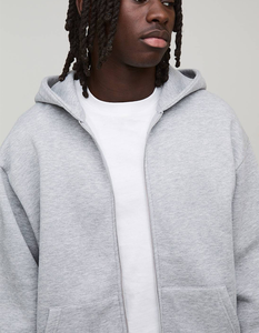 2026 100% Cotton <b>Fleece</b> Solid <b>Men</b> ODM Hoodie DTG Print Winter Essential Regular Fit Sporty &Stylish Adult Wearable <b>Hood</b> Shirt - Product Image 5