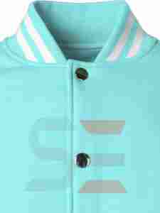 Blouson de baseball brodé sur mesure pour homme 100% polyester Blousons de baseball en satin blousons universitaires College Letterman - Product Image 3