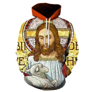 Sweat à capuche chrétien de couleur unie confortable à capuche fabriqué au Pakistan Vente en gros rapide de qualité supérieure - Product Image 2