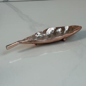 Ensemble de 3 bols de fruits secs en aluminium de haute qualité à prix incroyable avec finition en cuivre pour l'occasion de fête - Product Image 4