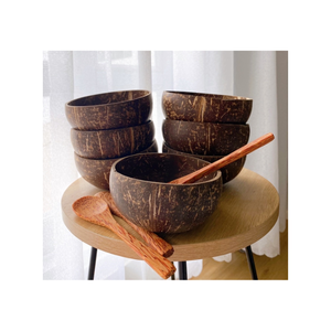 ชุดชามสลัดกะลามะพร้าวแบบใช้แล้วทิ้งเป็นมิตรกับสิ่งแวดล้อมพร้อมโลโก้ออกแบบได้ตามต้องการ - Product Image 6