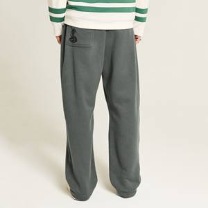 Nouveau pantalon de jogging décontracté léger respirant à séchage rapide de haute qualité, jambe droite, lavage, 100% coton, logo personnalisé, cordon de serrage - Product Image 2