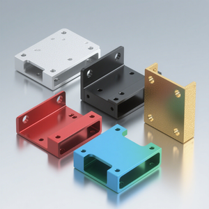 Tùy chỉnh CNC phay các bộ phận tấm kim loại Anodizing phun cát nhôm thép không gỉ phần CNC gia công phần dịch vụ - Product Image 2