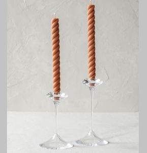 Bougeoir en verre design Offre Spéciale bougeoirs en verre de couleur cristal pour la célébration de mariage ou les centres de table de Noël - Product Image 1