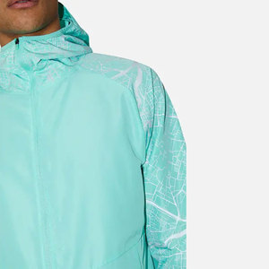 Veste coupe-vent légère pour homme imperméable à la pluie, demi-zip, veste coupe-vent unisexe et short, fabricant - Product Image 4