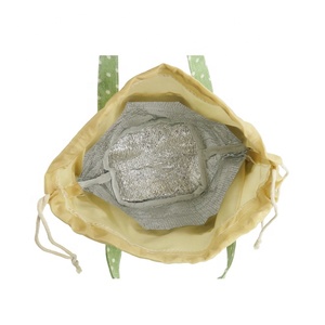 Customized Logo Eco-Friendly Cooler Tote <b>Bag</b> with Green Insulated Polyester Lining Zipper Closure Portable for Keeping Food Warm - Product Image 4