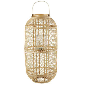 Haute bonne qualité bambou rotin lanterne décorative suspendue lanterne taille personnalisée pour la décoration de jardin - Product Image 1