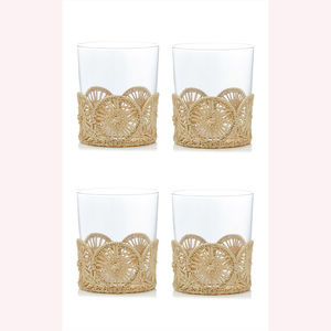 "Jarra tejida a mano inspirada en la naturaleza en ratán y algas marinas elegancia Bohemia decorativa con detalles de animales - Product Image 2