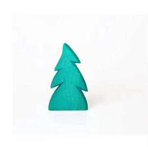 Cadeau unique Arbre de Noël en bois massif avec arbre de qualité supérieure avec étoile Ornements de décoration de Noël en bois de manguier - Product Image 6