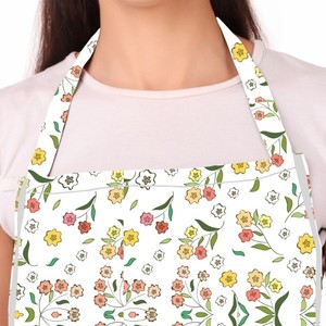 Taruna Tex logotipo personalizado impreso algodón cocina uniforme delantales lindo estilo coreano restaurante ropa para peluqueros impermeable Chef - Product Image 4