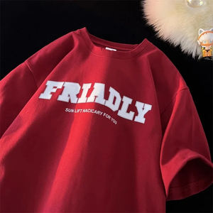 T-Shirt Homme Surdimensionné 100% Coton Biologique Haute Qualité Lourd 300GSM Personnalisé votre propre Logo Streetwear Unisexe Luxe Style Formel - Product Image 3