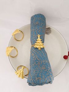 Anneaux de serviette de mariage et d'événement en métal robuste avec un design ornemental et une élégance traditionnelle pour de meilleurs looks - Product Image 5