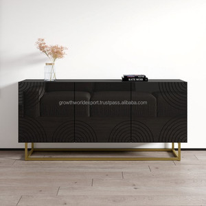 Aparador de Diseño Moderno Personalizado Más Reciente, Muebles de Madera de Alta Calidad, Decoración del Hogar, Almacenamiento para Comedor y Sala de Estar, Características de Mayorista - Product Image 2