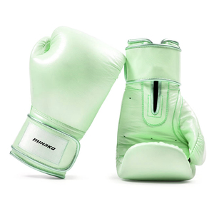 Gants de boxe imprimés en cuir de vachette véritable vente en gros en cuir PU Logo OEM emballage couleur matériel origine lieu modèle client - Product Image 2