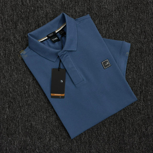 Camiseta Polo 100% Algodón para Hombre, Alta Calidad, Lisa, Informal, Personalizable con Bordado, 12 Colores, Logotipo OEM, Tejido de Alta Calidad - Product Image 2